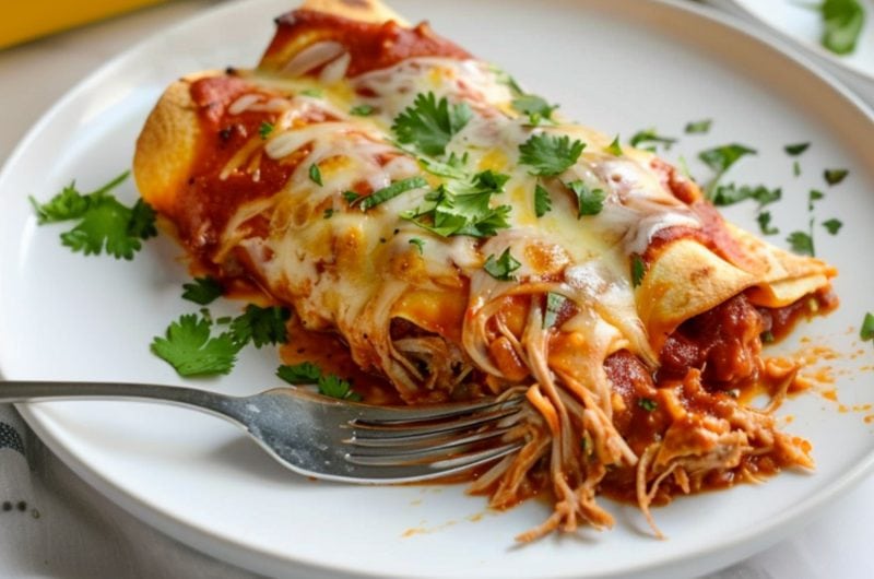 Pulled Pork Enchiladas