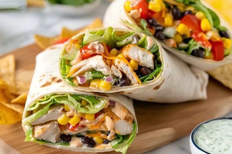 Southwest Chicken Wrap