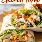 Southwest chicken wrap