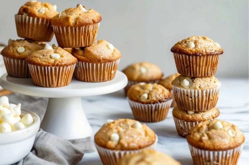 White Chocolate Chip Muffins