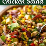 Avocado chicken salad