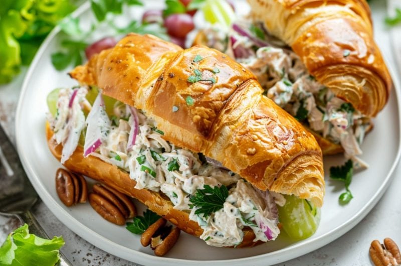 Chicken Salad Croissant Sandwich