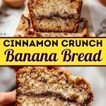 Cinnamon Crunch Banana Bread