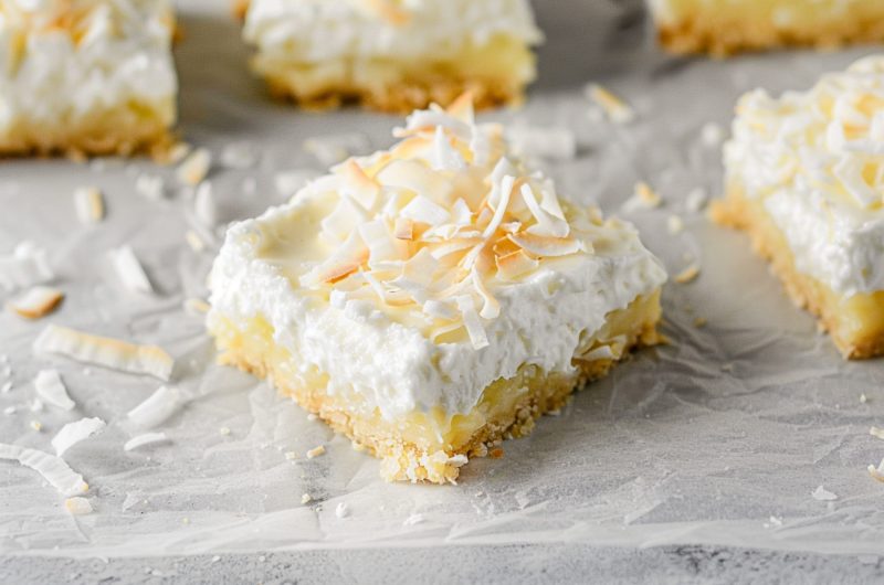 Coconut Cream Pie Bars