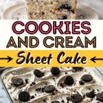 Cookies and Cream Sheet Cake