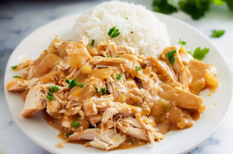 Crockpot Chicken and Gravy