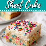 Funfetti Sheet Cake