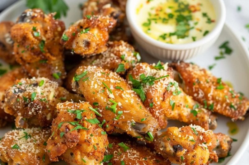 Garlic Parmesan Chicken Wings