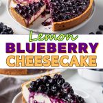 Lemon Blueberry Cheesecake