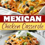 Mexican chicken casserole.