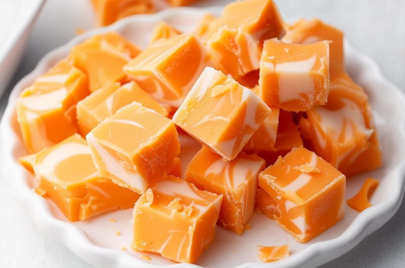 Orange Creamsicle Fudge