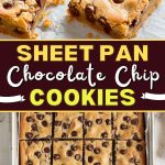 Sheet Pan Chocolate Chip Cookies