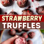 Strawberry Truffles