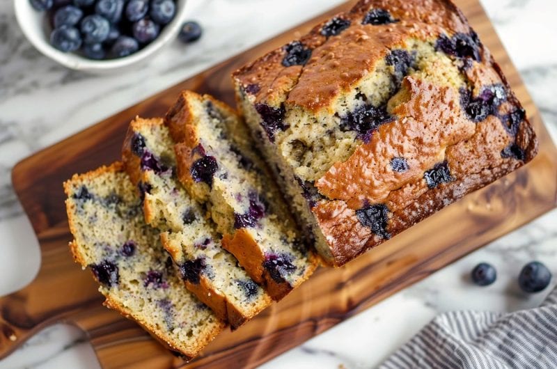 Blueberry Banana Bread