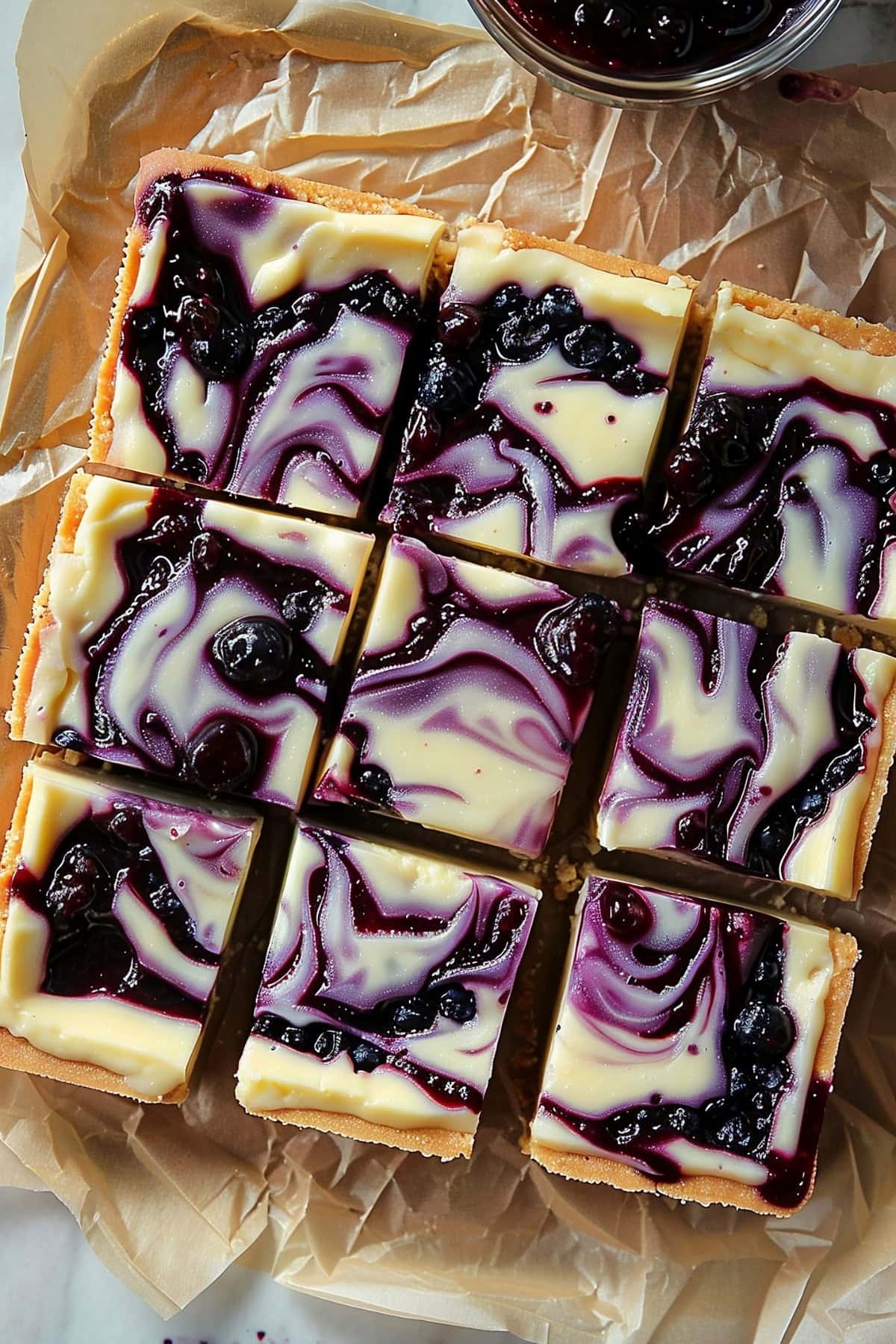 Blueberry Cheesecake Bars