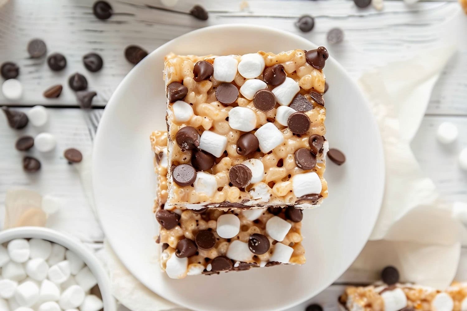 Chocolate Chip Rice Krispie Treats