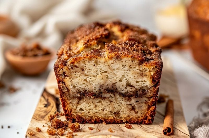 Cinnamon Crunch Banana Bread