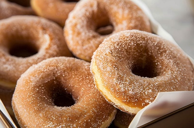 Baked Cinnamon Sugar Donuts