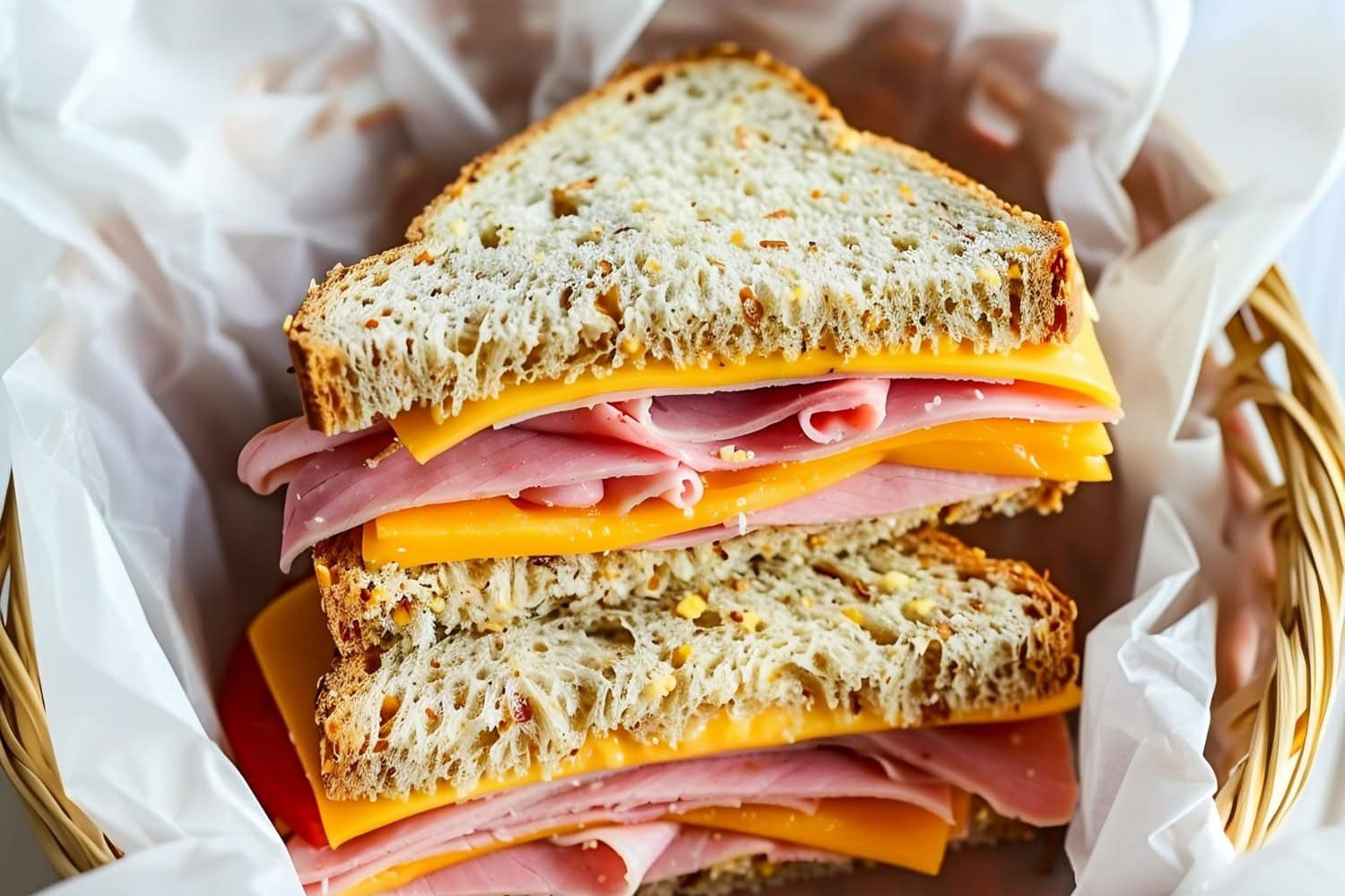 Ham and Cheese Sandwich