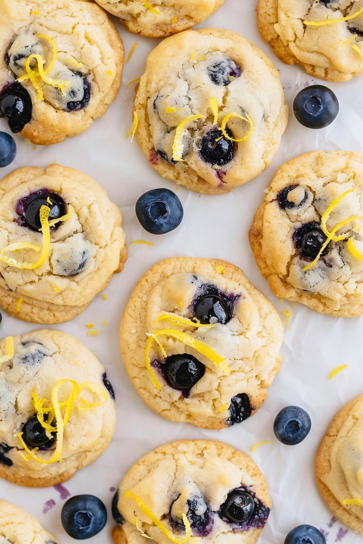 Lemon Blueberry Cookies