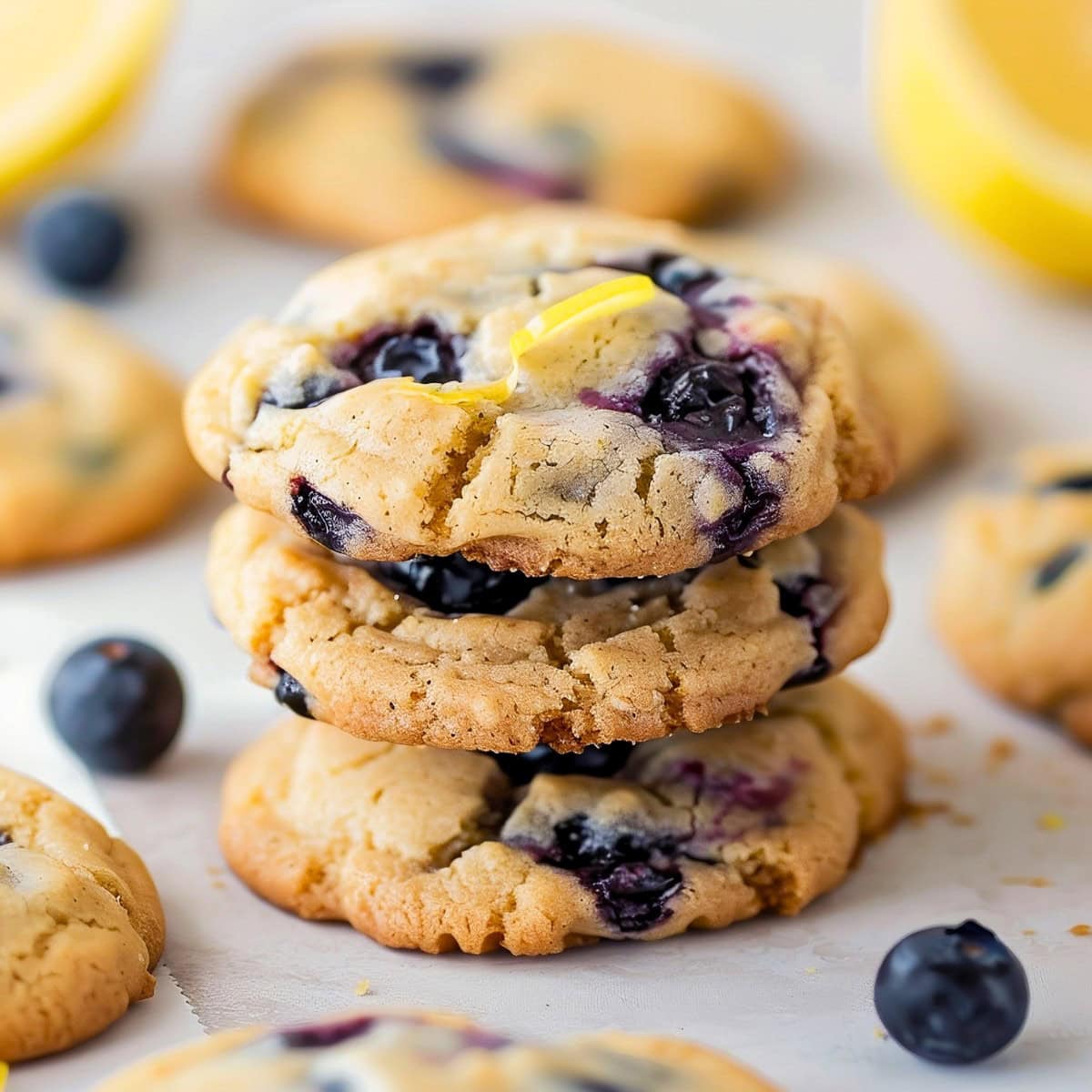 Lemon Blueberry Cookies