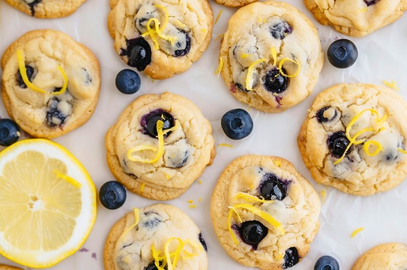 Lemon Blueberry Cookies