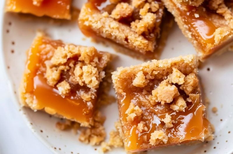 Salted Caramel Butter Bars