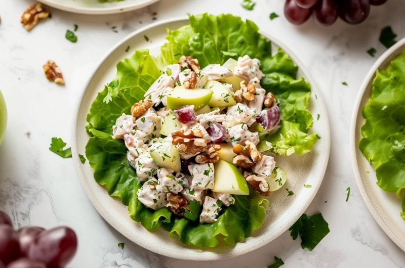 Apple Walnut Chicken Salad