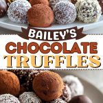 Baileys chocolate truffles.