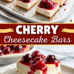 Cherry Cheesecake Bars