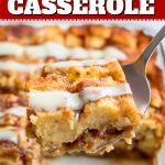 Cinnamon roll casserole