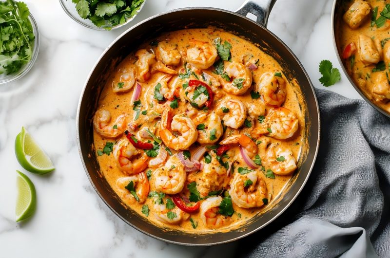 Creamy Chipotle Shrimp