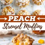 Peach Streusel Muffins