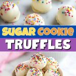 Sugar Cookie Truffles