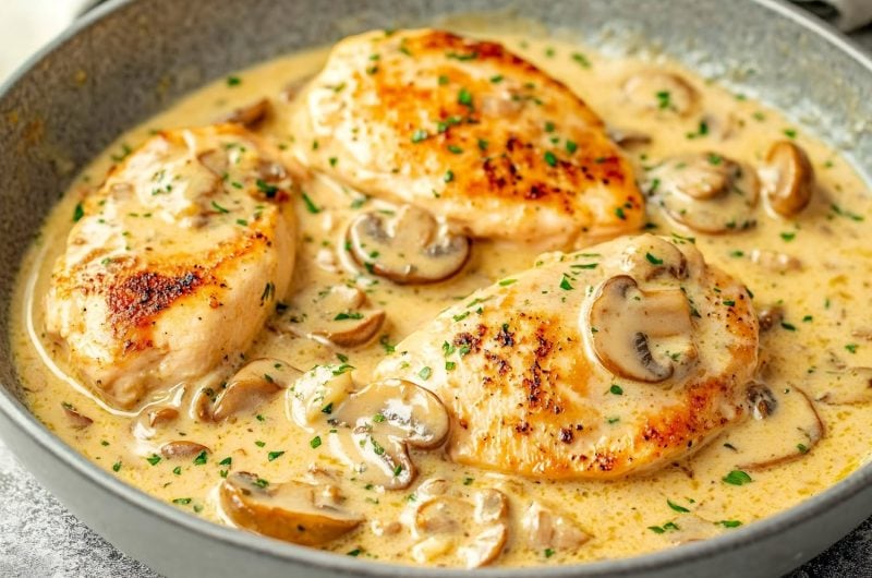 Creamy Chicken Diane