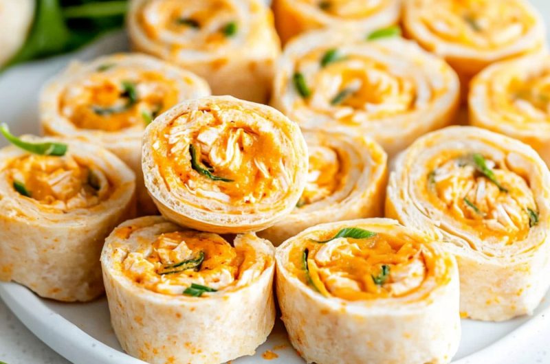 Buffalo Chicken Pinwheels