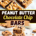 Peanut Butter Chocolate Chip Bars