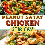 Peanut Satay Chicken Stir Fry