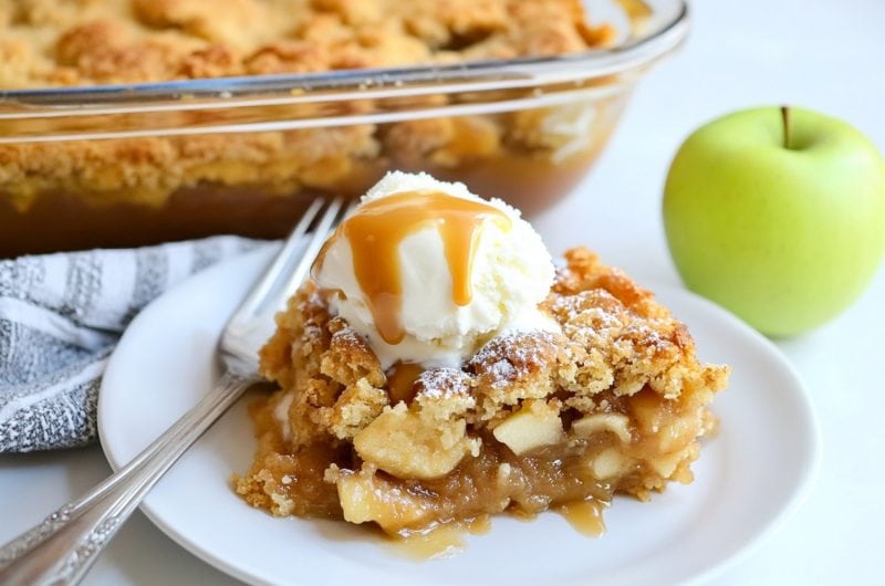 Caramel Apple Dump Cake