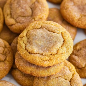 Pumpkin Snickerdoodle Cookies