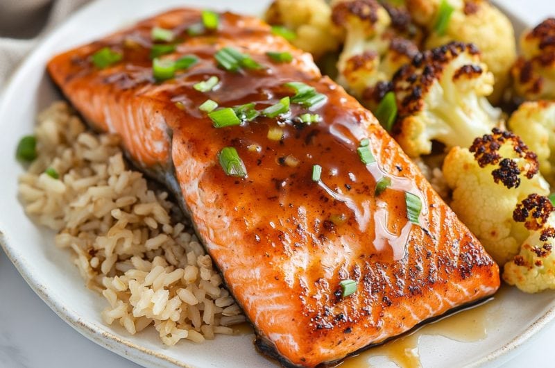 Maple Glazed Salmon