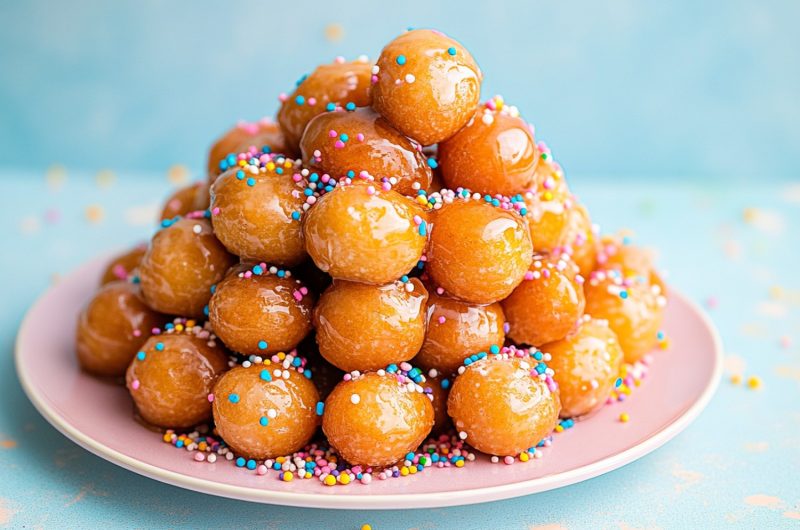 Struffoli Italian Honey Balls