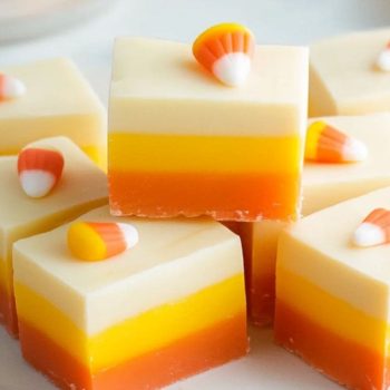 Candy Corn Fudge